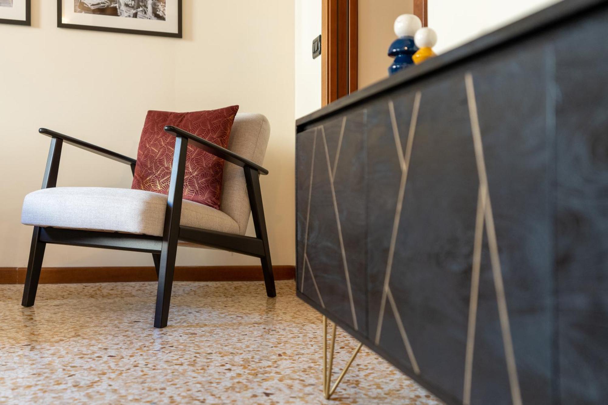 Elegante E Luminoso, Spazio Esterno Privato Venice Luaran gambar