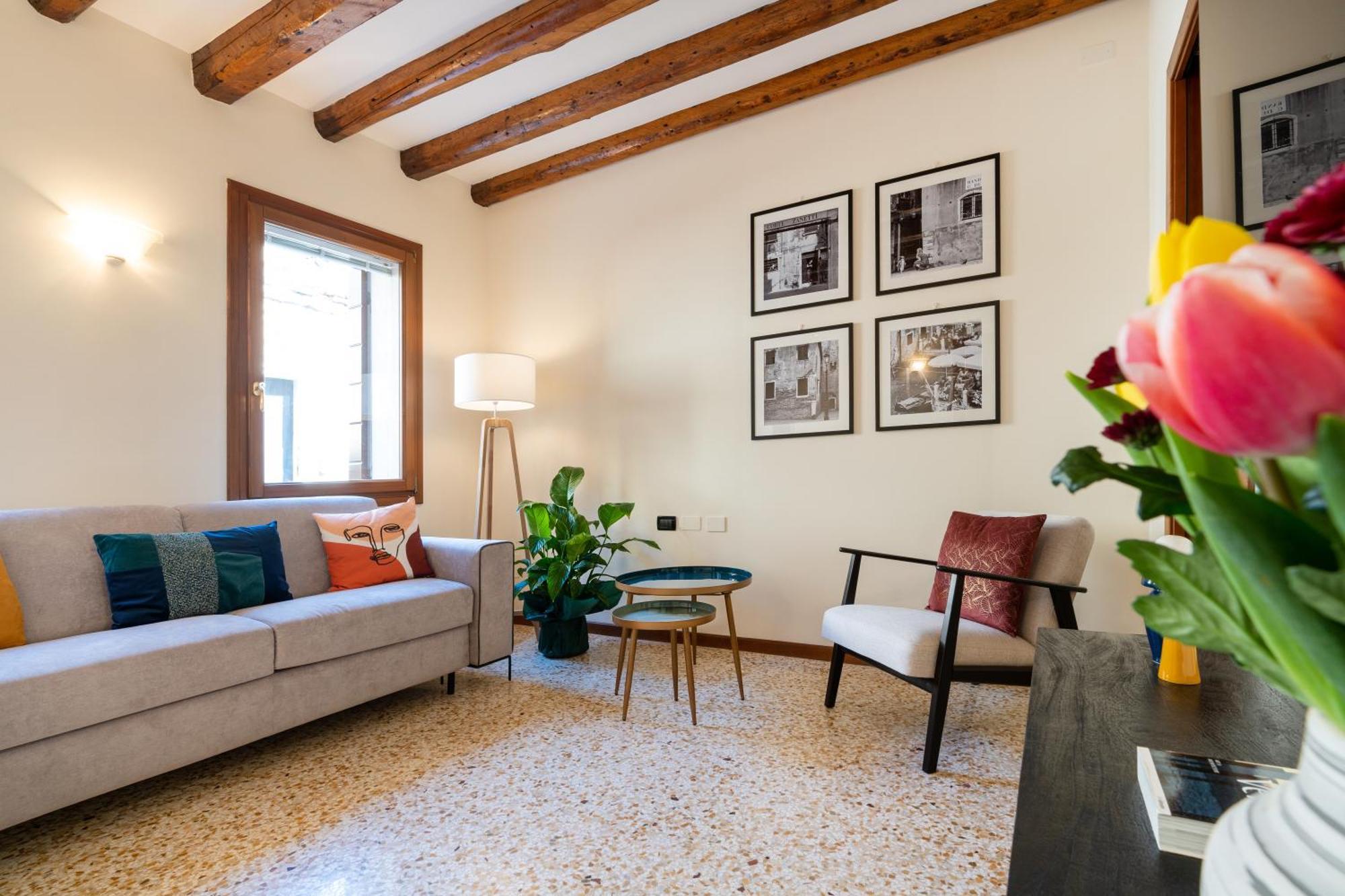 Elegante E Luminoso, Spazio Esterno Privato Venice Luaran gambar