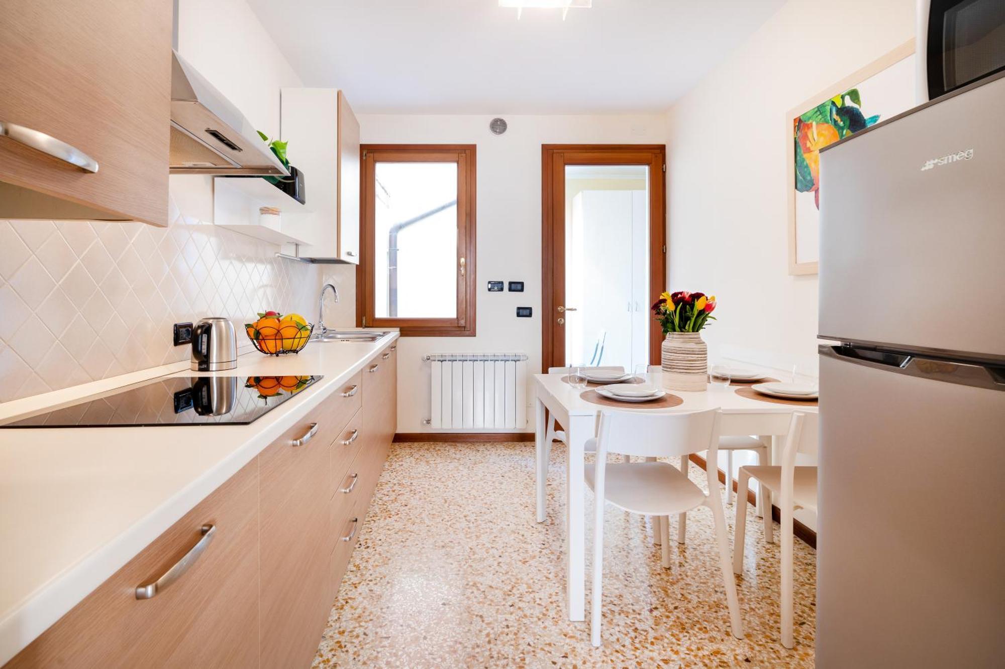 Elegante E Luminoso, Spazio Esterno Privato Venice Luaran gambar