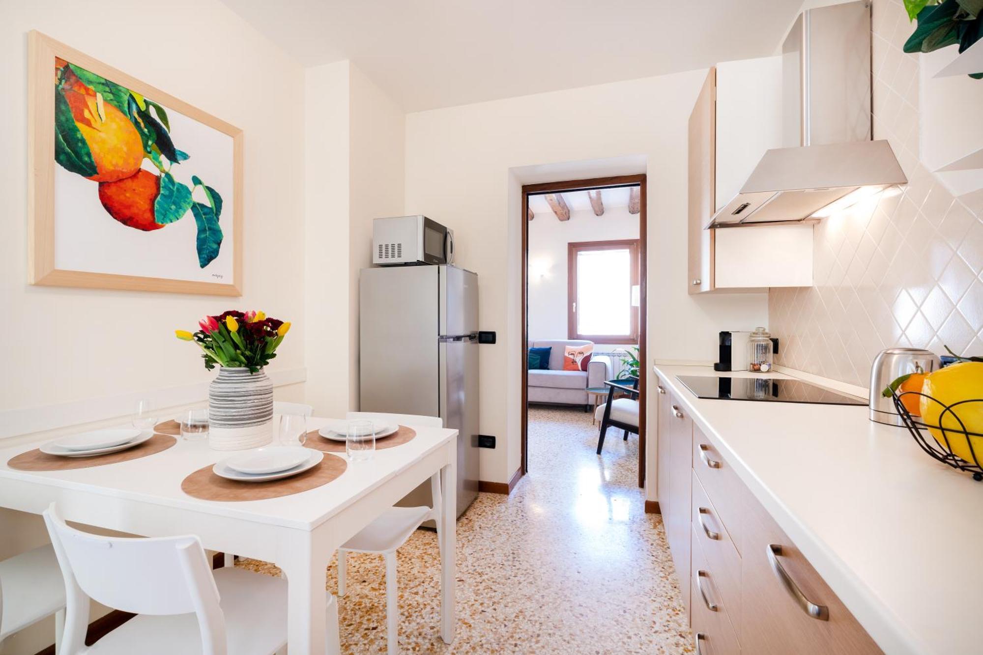 Elegante E Luminoso, Spazio Esterno Privato Venice Luaran gambar