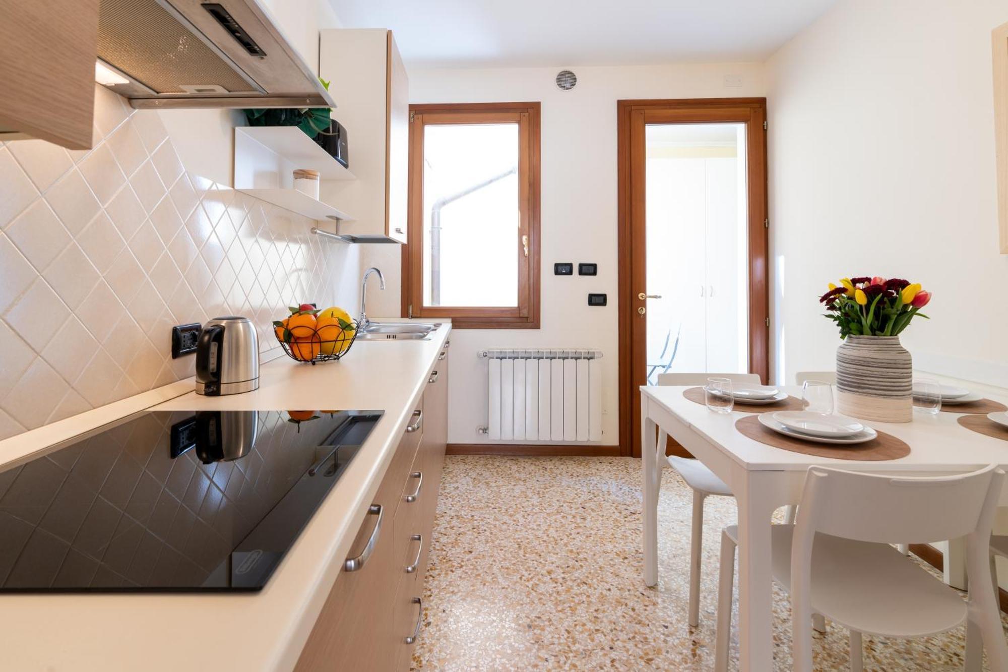 Elegante E Luminoso, Spazio Esterno Privato Venice Luaran gambar