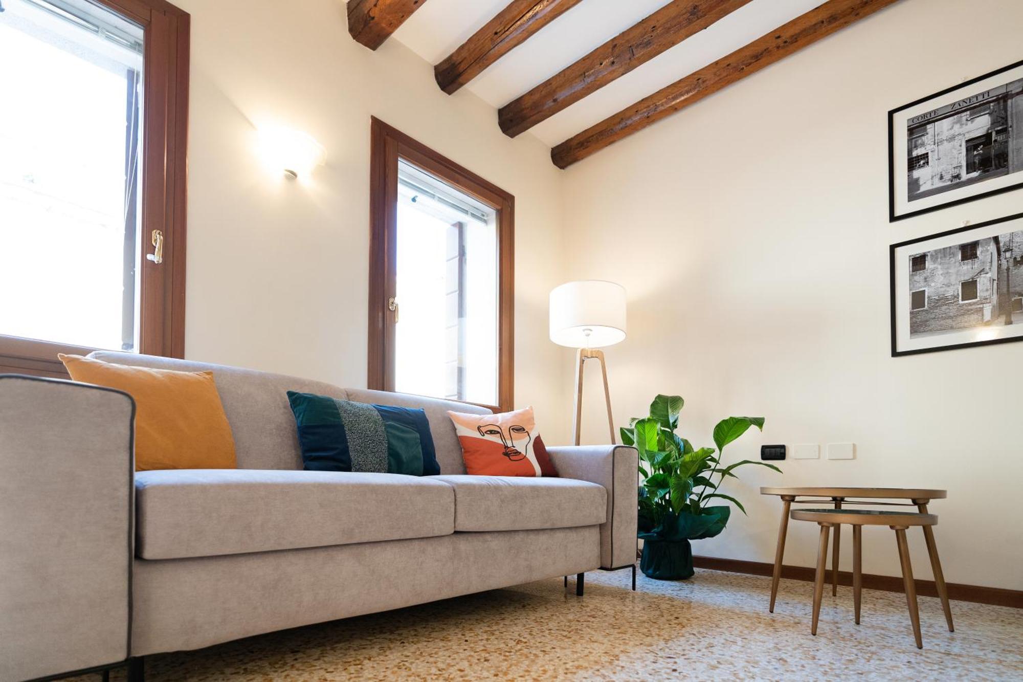 Elegante E Luminoso, Spazio Esterno Privato Venice Luaran gambar